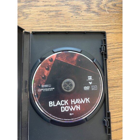 Black Hawk Down 2001 DVD War Drama Josh Hartnett Eric Bana Action Pre-Owned - Picture 3 of 4